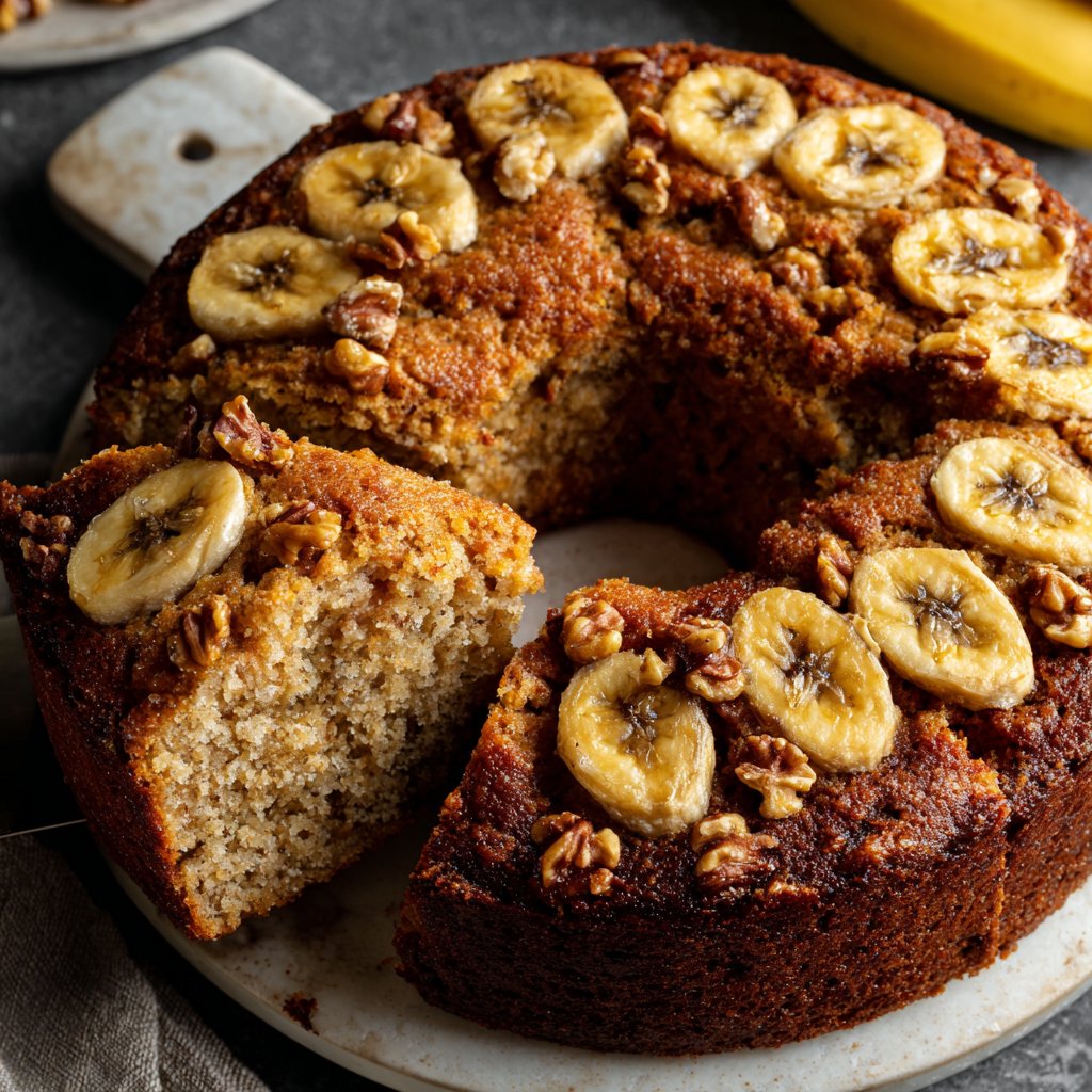 Bananenkuchen ohne Mehl