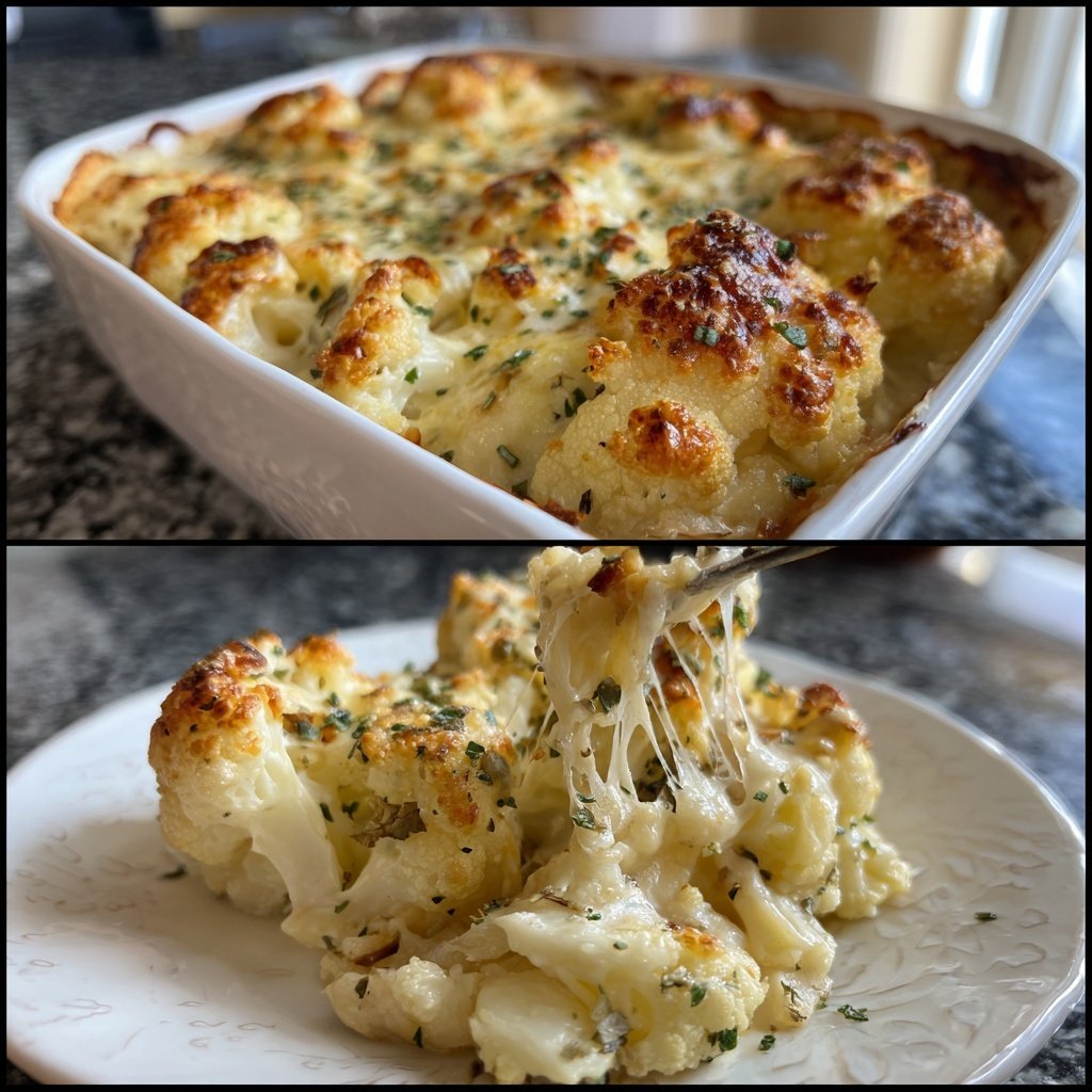 Blumenkohl Auflauf Low Carb