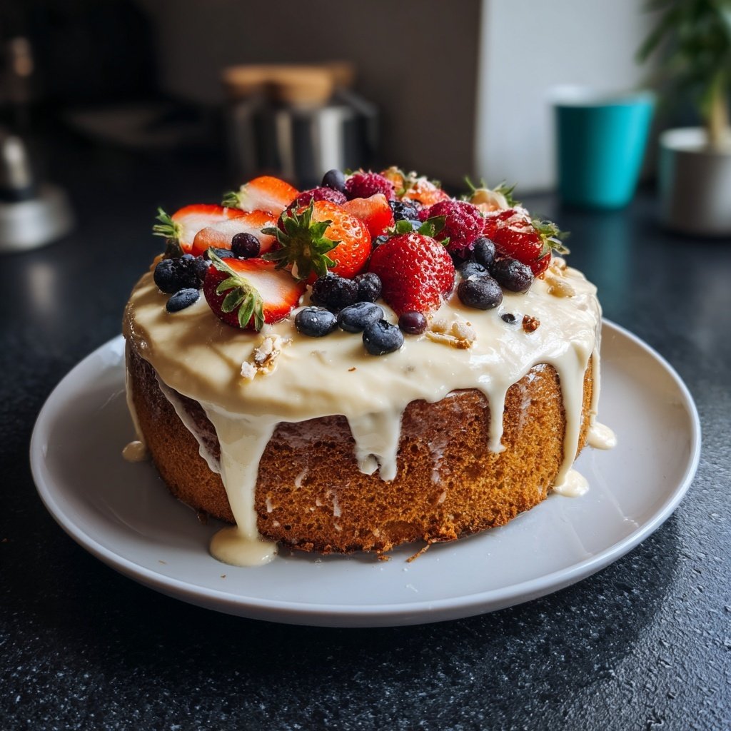 Geburtstagskuchen saftig mit Joghurt