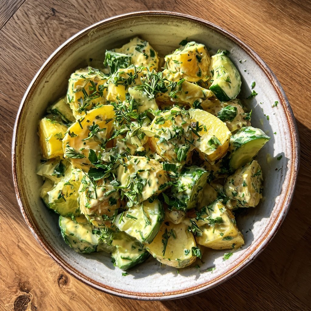 Kartoffelsalat Zum Grillen Mit Senf Dressing
