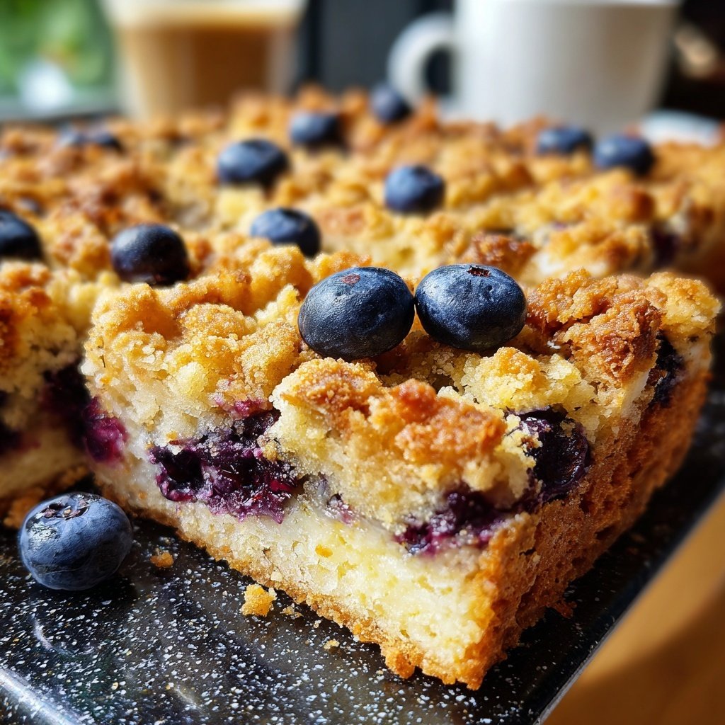Streuselkuchen Mit Heidelbeeren
