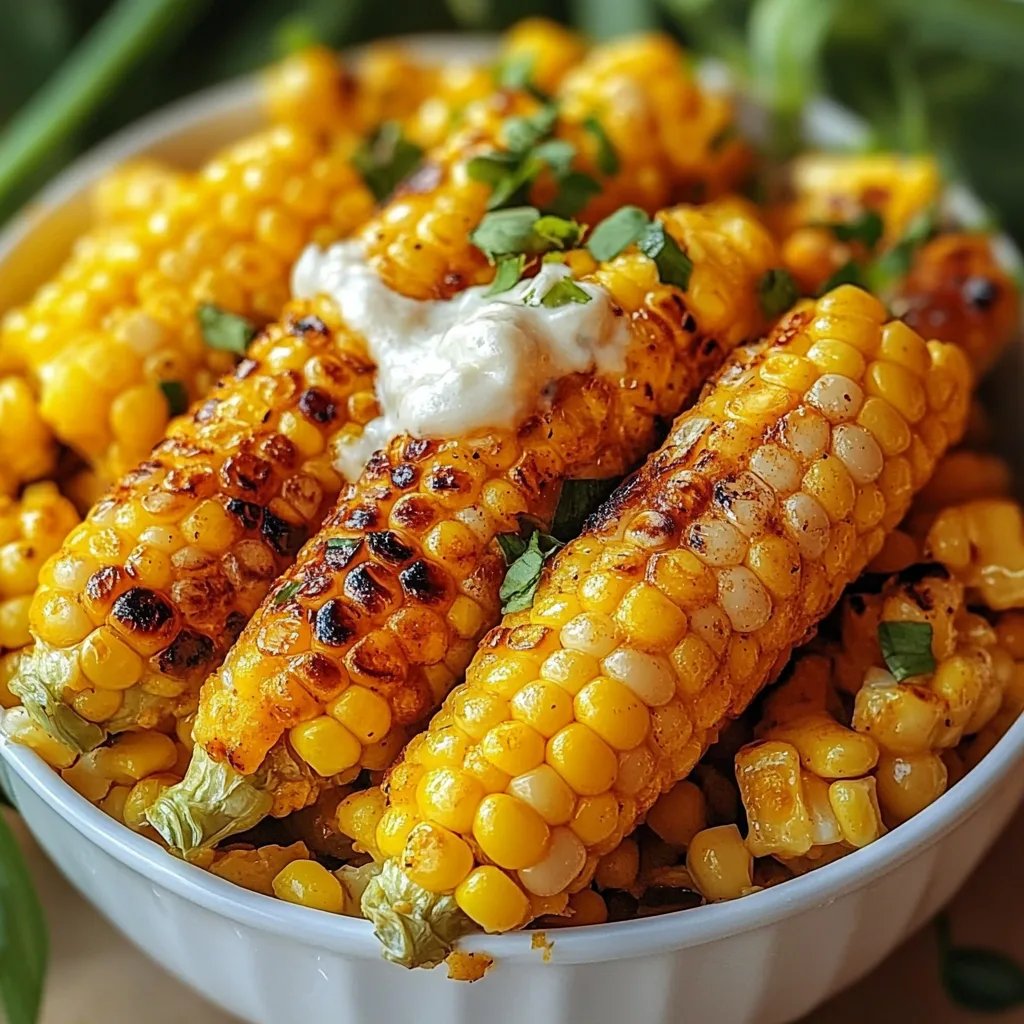 Street Corn Hähnchen Reis Bowl