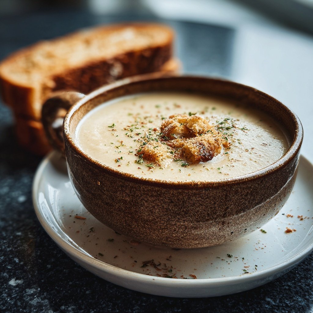 Blumenkohlsuppe mit Muskat
