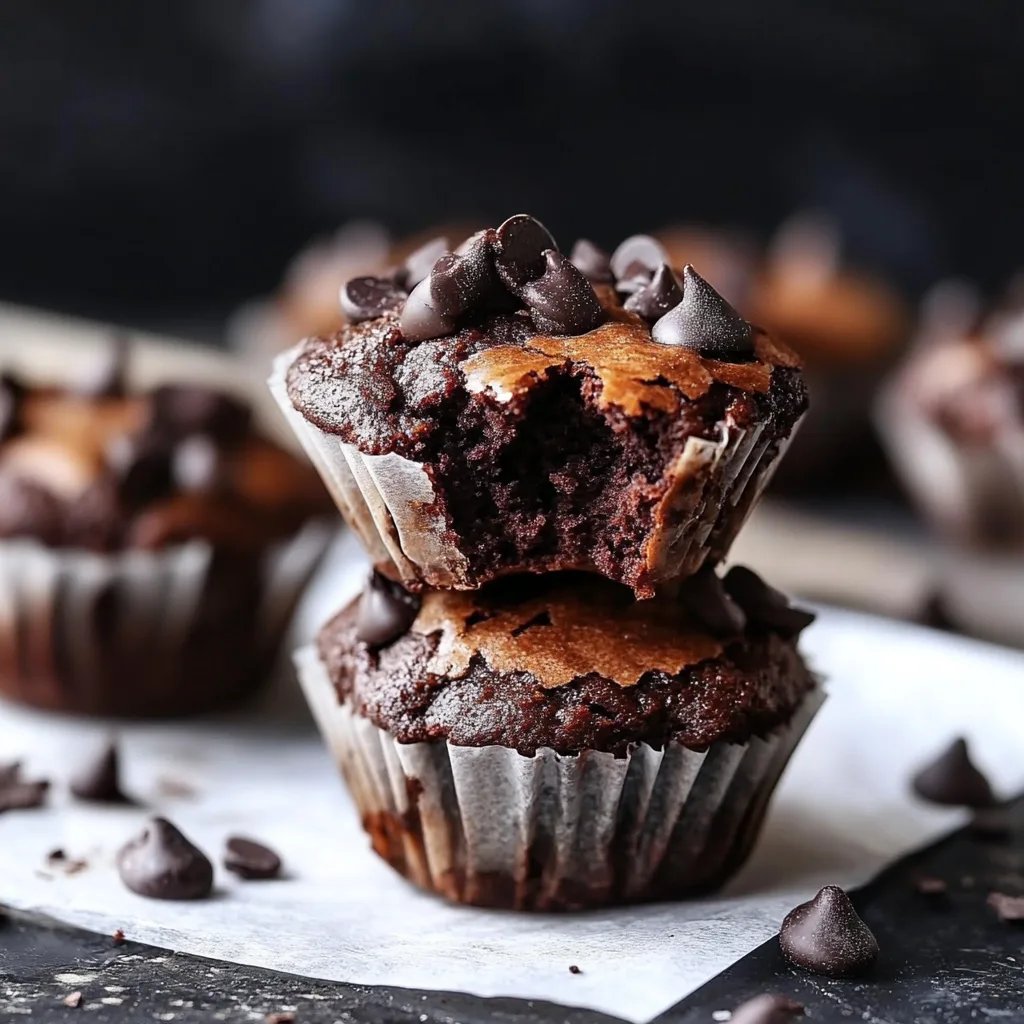 Schokoladige Muffins