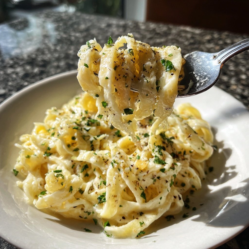 Schnell & Einfach 15-Minuten Knoblauchpasta