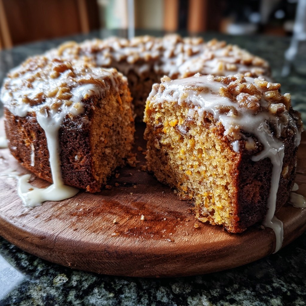 Karottenkuchen Mit Walnüssen